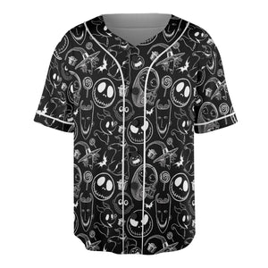 Pumpkin King The Nightmare Before Christmas T Unisex Baseball Jersey