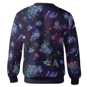 Tardis Doctor Who Seamless Cardigan