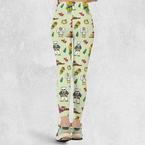 H.R. Pufnstuf Characters Sid and Marty Legging