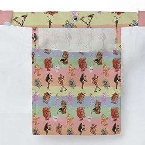 Spooky Monster Mash Cereal Monster Large Tote Bag