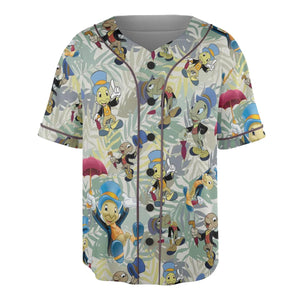 Jiminy Cricket Pinocchio Unisex Baseball Jersey