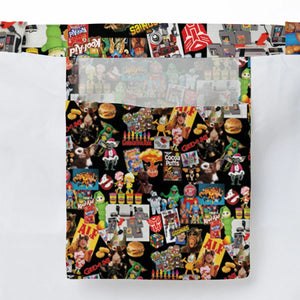 80's Kids Starter Pack Large Tote Bag