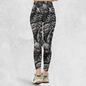 Critters Pattern Halloween Legging