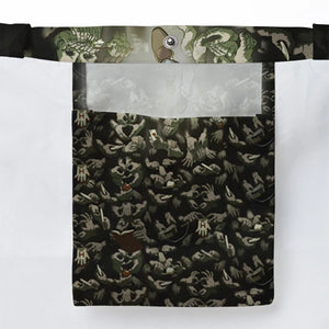 Funny Helping Hands Labyrinth Large Tote Bag