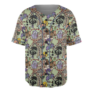 Groove Map The Emperor's New Groove Unisex Baseball Jersey