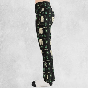Cthulhu H.P Lovecraft Miskatonic University Flare Leggings
