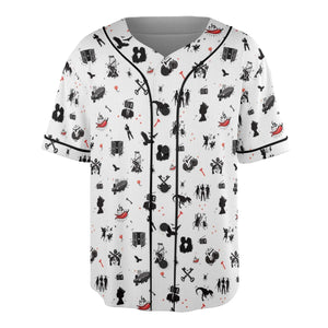 Legandary Bands Mashup Unisex Baseball Jersey