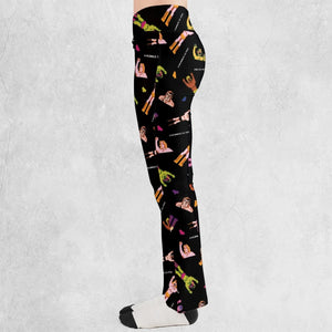 Wrestling Fighters Pro Wrestling Flare Leggings