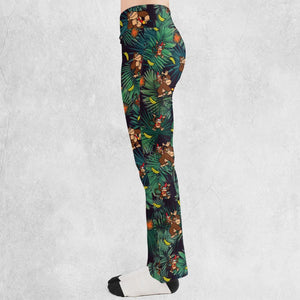 Donkey Kong Nintendo Video Games Flare Leggings