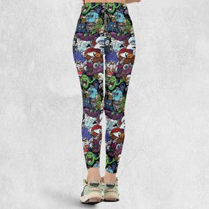 I Ain't Afraid Of No Ghosts Legging