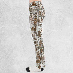 The Tapestry Journey Monty Python Flare Leggings