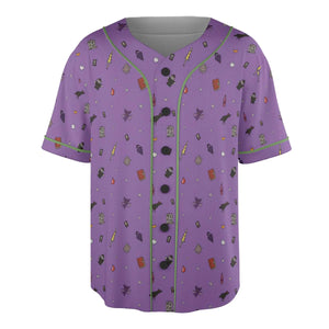 Barovia Dungeons and Dragons Pattern Unisex Baseball Jersey