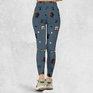 Headless Horseman Ichabod and Mr. Toad Legging
