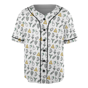 The Zelda Pixel Style Unisex Baseball Jersey