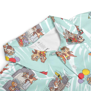 Rescue Team Chip 'n Dale Rescue Rangers AOP Men/Women Polo Shirt