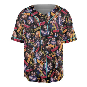 Classic Horror Films Unisex Baseball Jersey