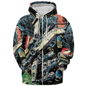 Han Solo Spaceship Star Wars All-over Print Hoodie