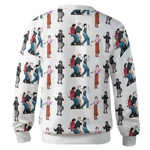 The Breakfast Club Characters Pattern Cardigan