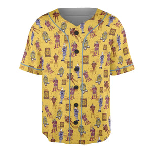 Vintage Burger King Commercial 1980 Unisex Baseball Jersey