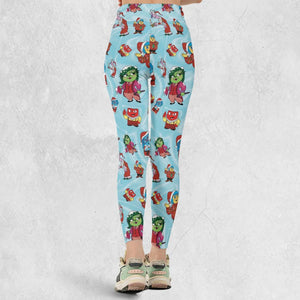 Santa's Emotion Inside Out Legging