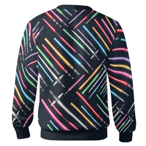 Lightsabers Star Wars Pattern Cardigan