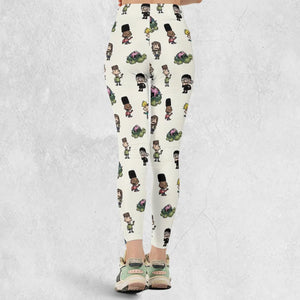 Hey Arnold Characters Legging