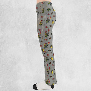 The Goonies Data Invention Flare Leggings