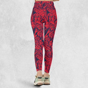 Gundam Camo Magenta Gundam Legging
