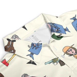 Clue Board Game Characters AOP Men/Women Polo Shirt