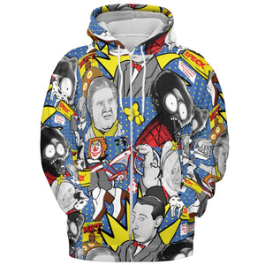 Don't Leave The House Today Pee Wee's Big Adventure All-over Print Hoodie