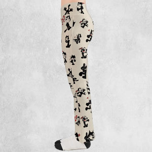 Felix The Cat Flare Leggings