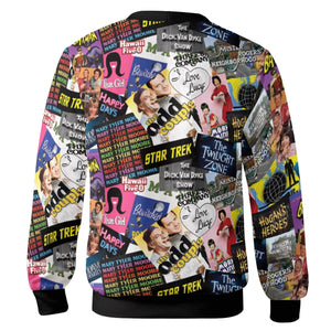 Classic Television Collage Cardigan