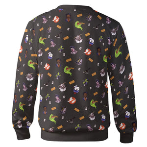 Ghostbusters Pattern Cardigan
