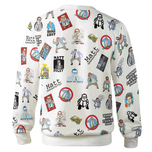 Chris Farley Matt Foley Motivational SNL Cardigan