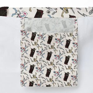 The Killer Rabbit Monty Python Large Tote Bag