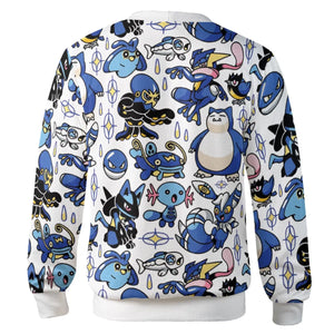 Water Type Pokemon Cardigan