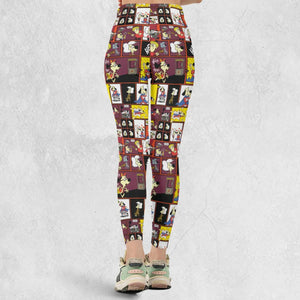 Underdog Cartoon Pattern Legging