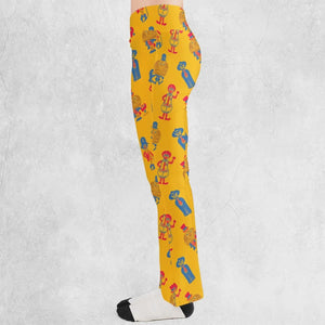 Mcdonaldland Lineup Flare Leggings