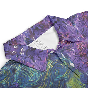 Pokemon Starry Night Campfire AOP Men/Women Polo Shirt