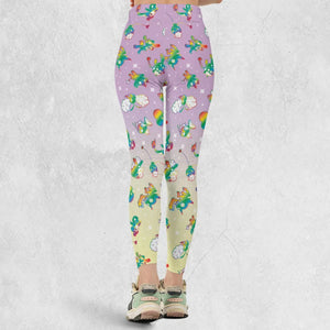 Rainbow Pokemon Pattern Legging