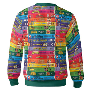 Cartoons Movie Retro Cassete Cardigan