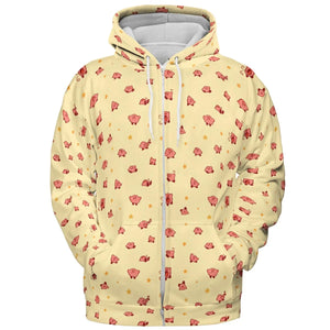 Nintendo Kirby Pattern All-over Print Hoodie