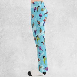 Frankenstein Jr. And The Impossibles Flare Leggings