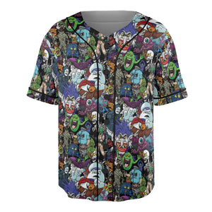 I Ain't Afraid Of No Ghosts Unisex Baseball Jersey