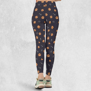 Halloween Dices Pattern Legging