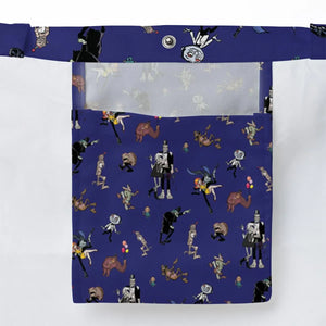 It's a Mad Mad Mad Monster Party Large Tote Bag