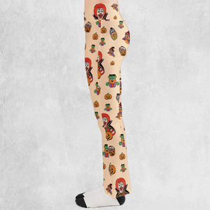 McDonaldland Halloween Flare Leggings