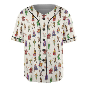 Sheila Uni Eric Diana Bobby Hank DnD Unisex Baseball Jersey