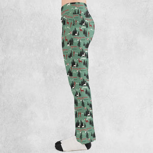 I Regret Nothing Park And Recreation Flare Leggings