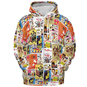 All-over Print Hoodie - REWE1MT5 - - 3
